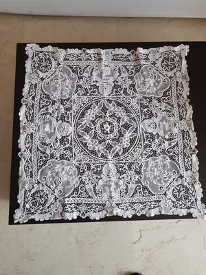 Crochet tablecloth 75x75 cm