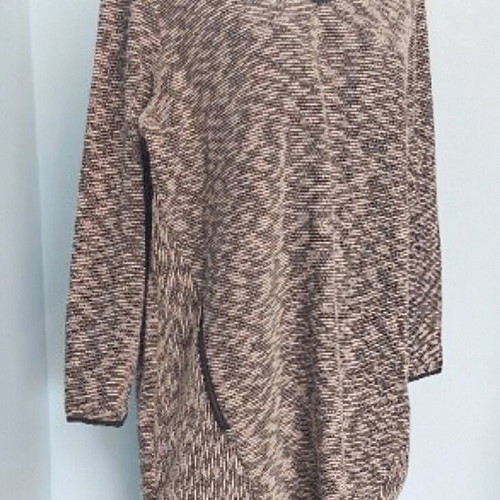 Samoon tunic with zip pockets gray, like new, size 2XL-4XL