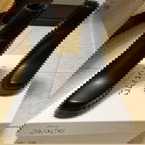 Sante Day2day δερμάτινα μποτάκια καινούργια, μέγεθος 39, μαύρα