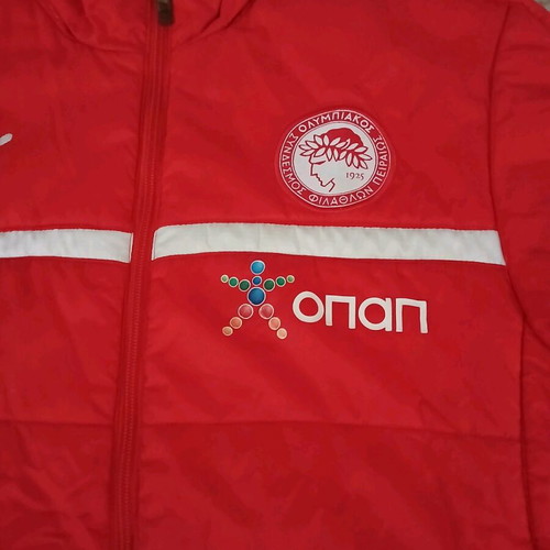 Olympiakos waterproof jacket with fleece lining like new