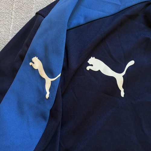 Puma Italy Euro 2016 Training Shirt, navy blue and power blue