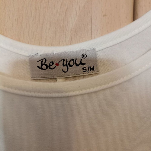 Be You elastic dress S/M with synthetic fur sleeves like new
