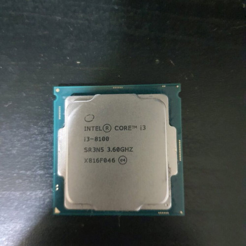Intel Core i3 8100 3.60GHz 1151 like new