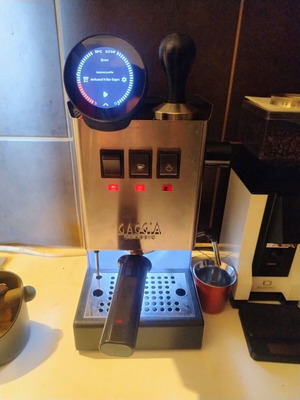Gaggia Classic Pro with GaggiMate Pro refurbished espresso machine