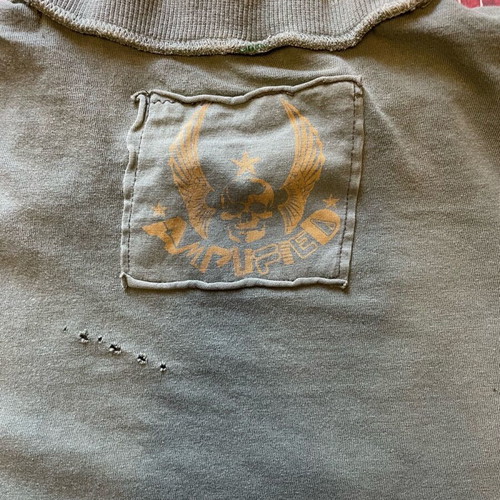 Amplified Ramones khaki t-shirt used, size S/M
