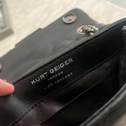 Kurt Geiger shoulder bag like new, black