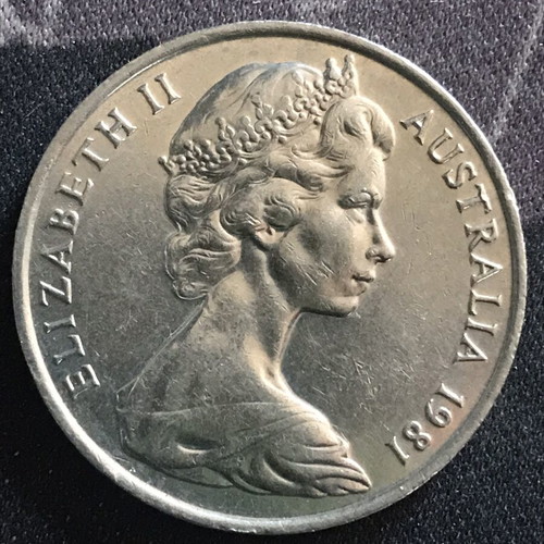Australia 20 Cents 1981 coin like new