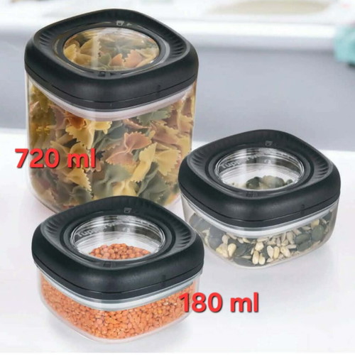 Tupperware Krystal Twist airtight containers set
