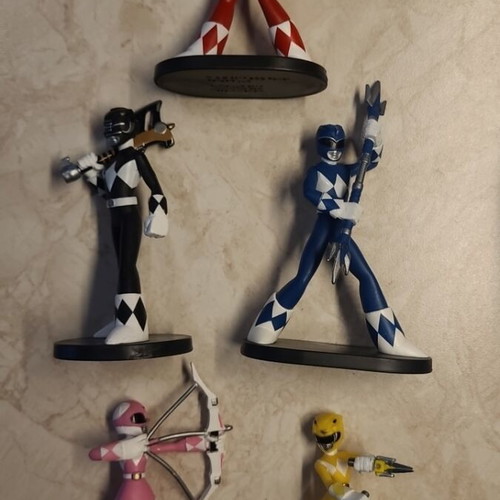Power Rangers Funko figures 2017 like new, set of 5