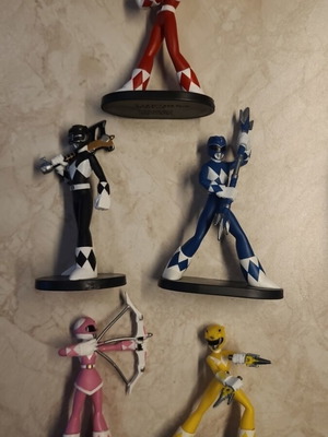 Power Rangers Funko figures 2017 like new, set of 5