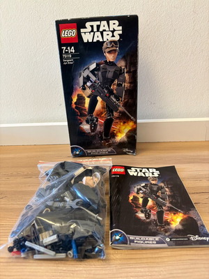 Lego Star Wars 75119 Sergeant Jyn Erso used, complete set with box and instructions