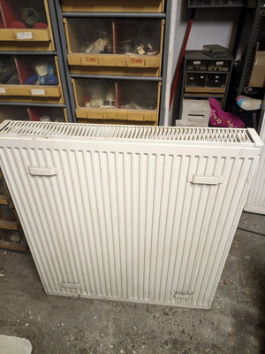 Panel radiator body double column used, 90cm height 100cm length