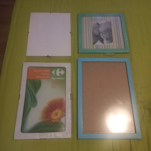 Photo frames new unused, pack of 4