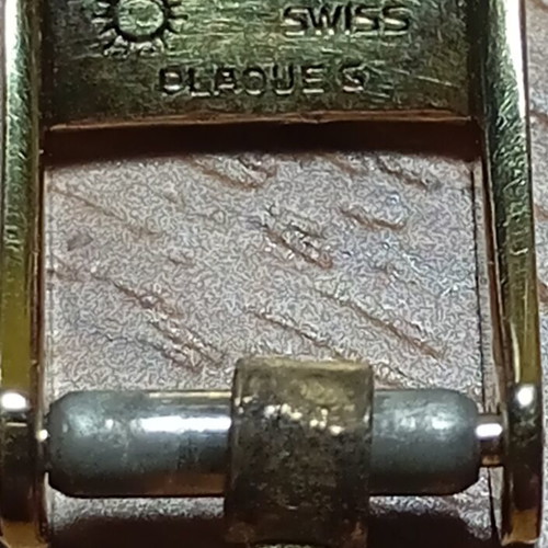 Omega vintage buckle 8mm used, gold for women's watch