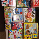 Children's board games used, pack