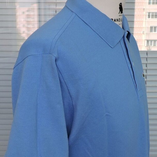 Lacoste Devanlay men's blue polo shirt F5191, 100% cotton
