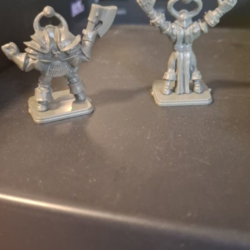 Hero Quest figures used, all together
