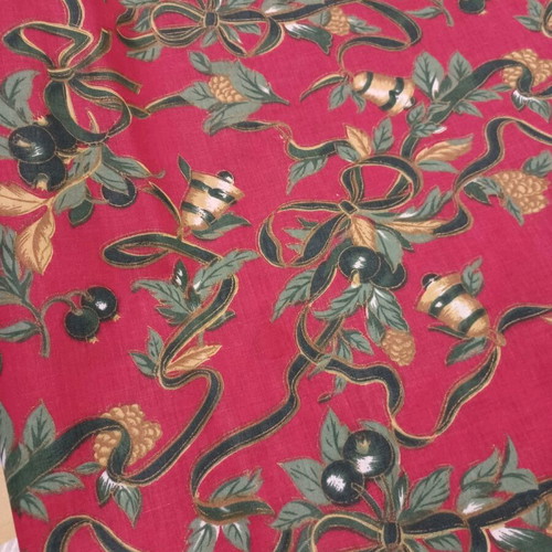 Christmas round tablecloth new, diameter 175cm