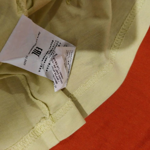 Moschino swim shirt used, size M, yellow