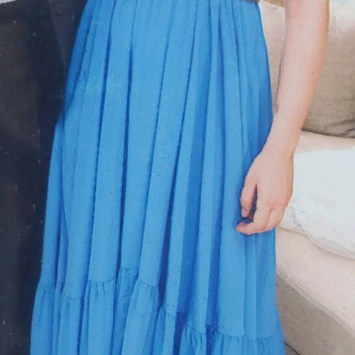 ZIC ZAC Long Maxi Multifunctional Dress like new, multicolor and turquoise