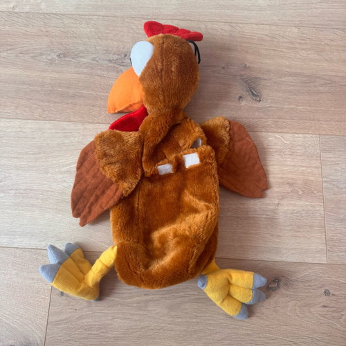 Rooster hot water bottle cover plush 1L like new