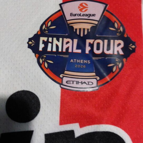 Olympiacos Fournier Final Four 2026 Jersey 2XL like new