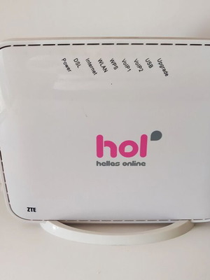 Router ZTE ZXHM H367N μεταχειρισμένος με ADSL, VDSL και CBT