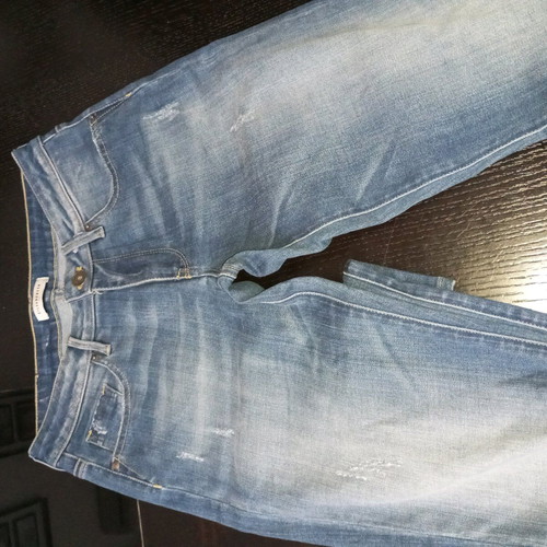 Women's slim denim pants like new, blue