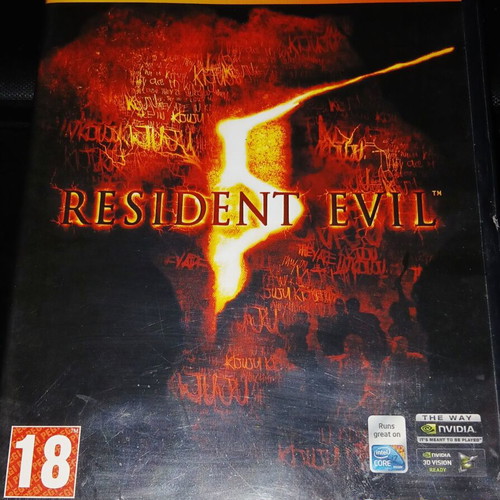 Resident Evil 5 PC used without manual