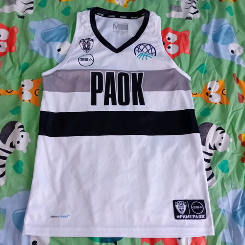 PAOK basketball jersey GSA like new, size medium