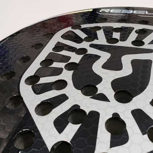 Dutch Padel Rebel-S Elite Pro 18K Carbon Hexagon padel racket