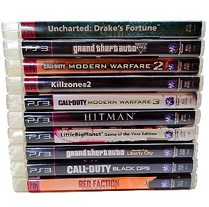 Σετ - 10 Κουτιά Από Παιχνίδια για PlayStation3 - GTA, Call of Duty, Uncharted, Hitman, Killzone