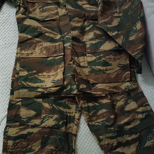 Camouflage military uniform new, size small