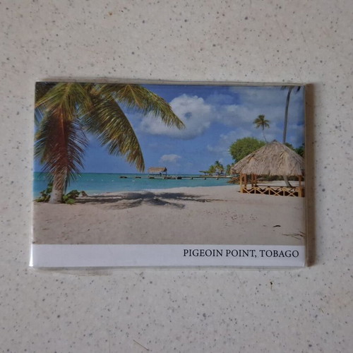 Μαγνητάκι αναμνηστικό Pigeon Point Tobago καινούργιο
