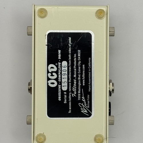 Fulltone OCD V2 overdrive distortion guitar pedal