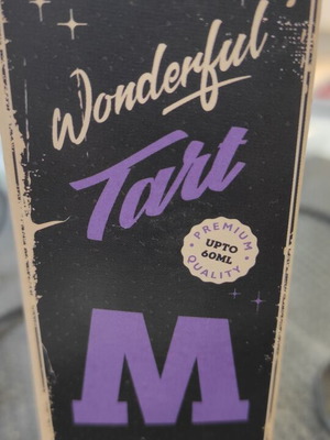 French Liquide Wonderful Tart υγρό ηλεκτρονικού τσιγάρου με γεύση μύρτιλο, δύναμη 3
