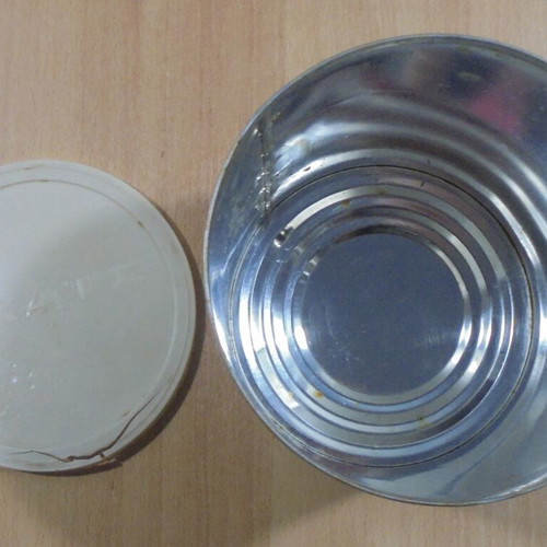 Elais Nea Fytini old used metal packaging 2.5 kg