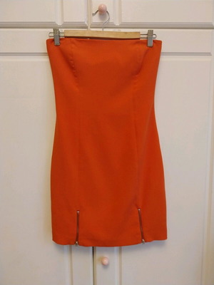 Zara coral dress like new, size M 38 10