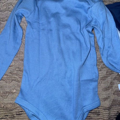 Lupilu baby long-sleeve bodysuits set of 6 new, 100% organic cotton, size 86/92