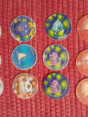 Pokemon tazos pack of 12 used