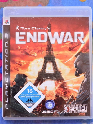 Tom Clancy's EndWar PS3 game like new, strategy