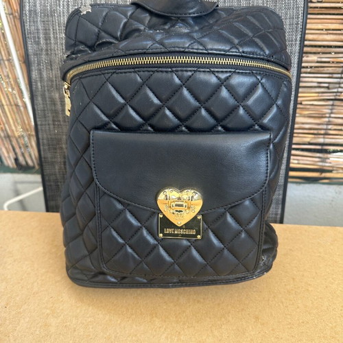 Love Moschino backpack used, black