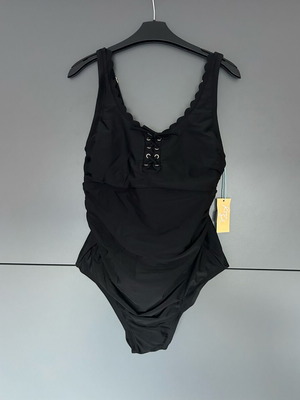Ολόσωμο μαγιό καινούργιο, μαύρο, μέγεθος L/XL