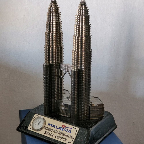 Twin Towers Malaysia decorative item new 24 cm