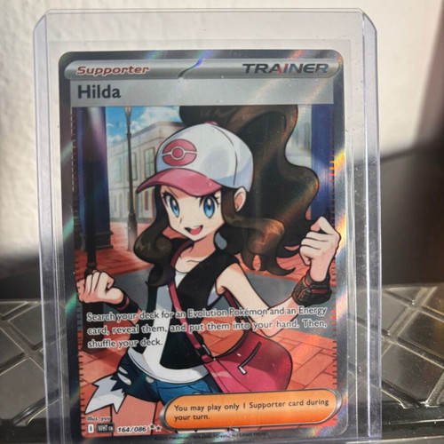 Pokemon White Flare 164/086 Hilda Ultra Rare like new