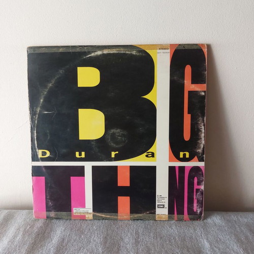 Duran Duran Big Thing vinyl record used, pop genre