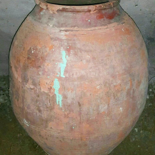 Vintage large rare pithari used