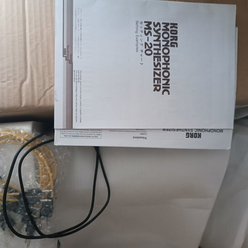 Korg MS 20 Mini synthesizer used, very good condition with original box