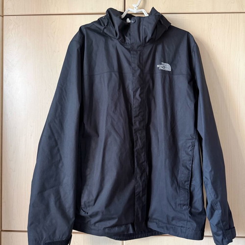 The North Face Evolve II waterproof jacket with fleece like new, black, size XL
