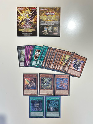 Yugioh SD Rise of the True Dragons like new, 1st Edition, Holo Sleeved
